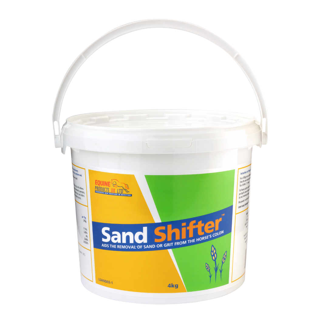 Sand Shifter – Forebygger Sandkolikk - psylliumkur som hjelper hesten å skille ut sand og jord