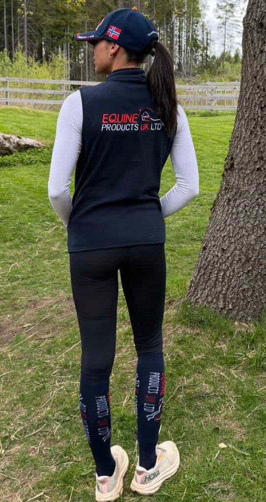 Fleece vest detalj